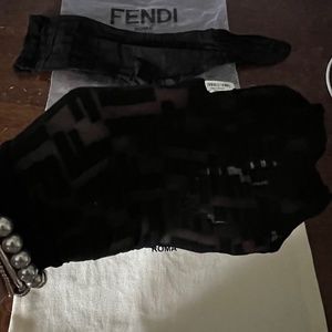 Fendi Trouser Nylon Sock